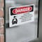 Signmission Contains Asbestos Fibers Danger Sign, Vinyl Decal, 10in W x 7in L, 2PK OS-2PACK-DS-D-710-L-1102 - alternate 6